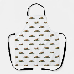 Tablier Jaune Labrador Mixte Race Dog Apron
