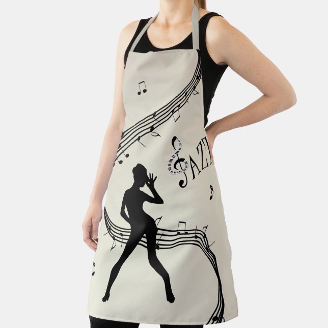 Tablier Jazz Dance Golden Music Apron (Insitu)