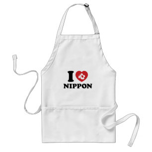 TABLIER JE COEUR [AMOUR] NIPPON ADULTE APRON