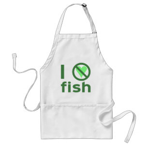 Tablier Je déteste le poisson