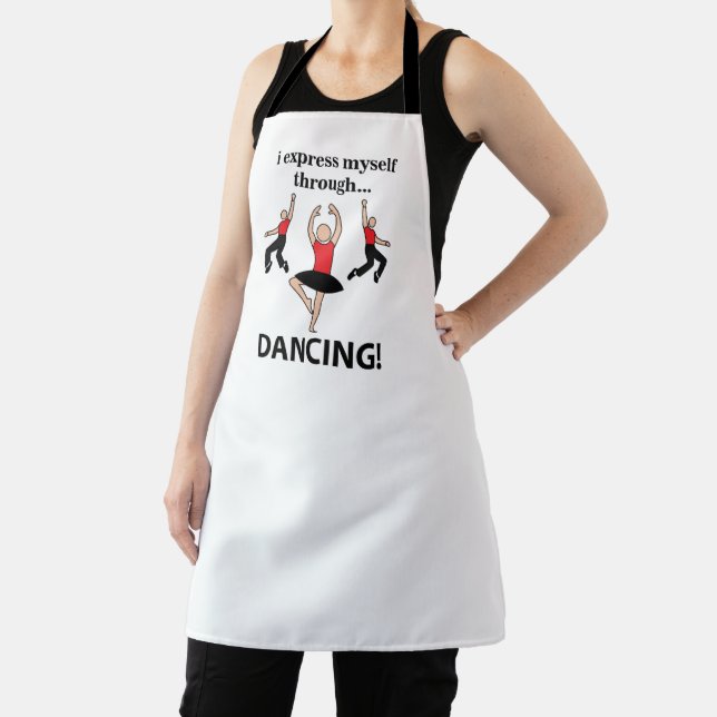 Tablier Je m'exprime en dansant par la danse (Insitu)