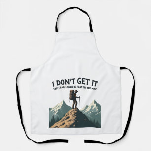 Tablier Je ne comprends pas le sentier si plat Randonnée