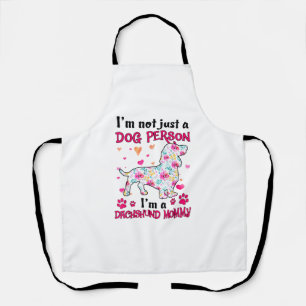 Tablier Je ne suis pas seulement un chien - Dachshund mama