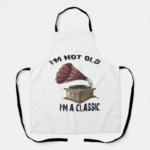 Tablier Je ne suis pas vieux, je suis classique