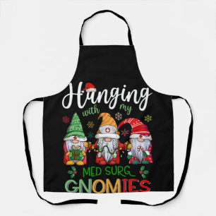 Tablier Je Passe Avec Mes Gnomies De Surg Med Noël D'Infir