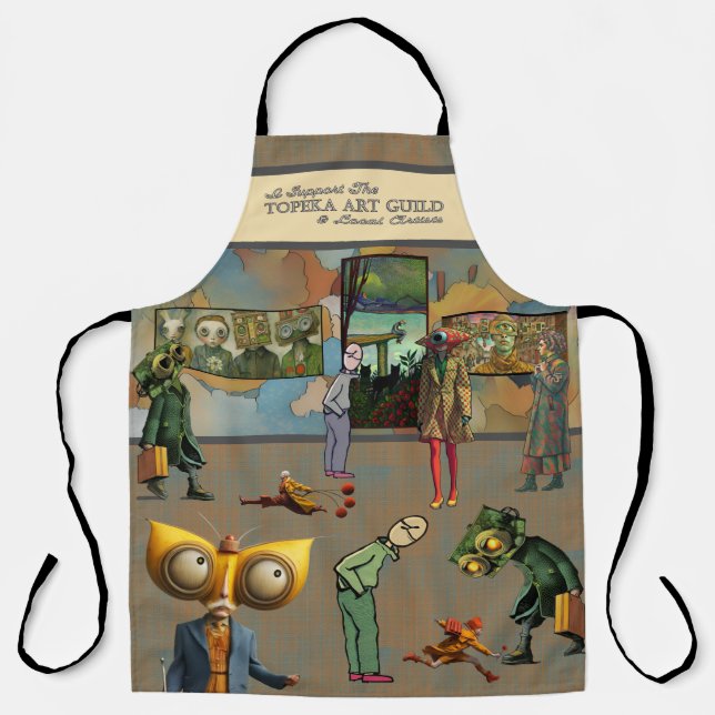 Tablier Je soutiens la Topeka Art Guild Apron (Recto)