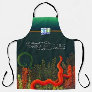 Tablier Je soutiens le Topeka Art Guild Design