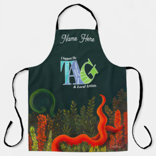 Tablier Je soutiens le Topeka Art Guild Design Apron