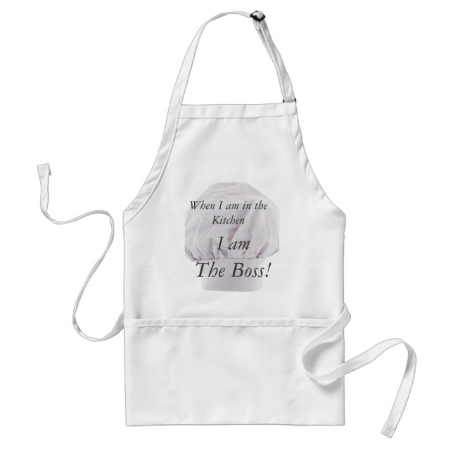 Tablier Je suis chef dans la cuisine drôle (Devant)
