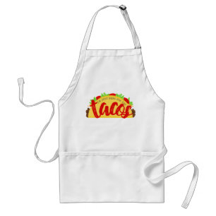Tablier Je suis juste là pour les Tacos amusants