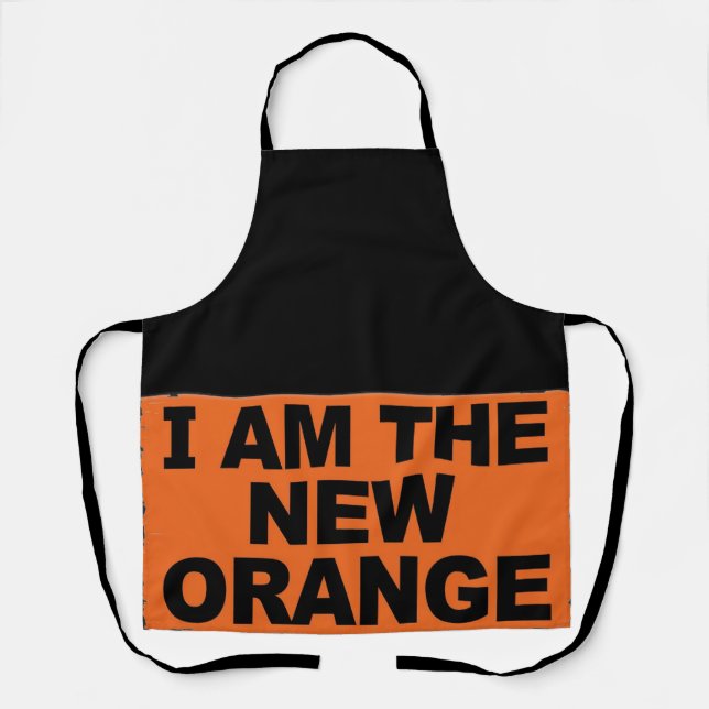Tablier Je suis la nouvelle orange (Recto)