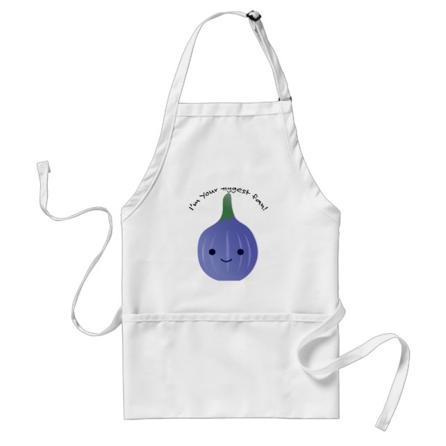 Tablier Je suis ton plus grand fan fig (Devant)