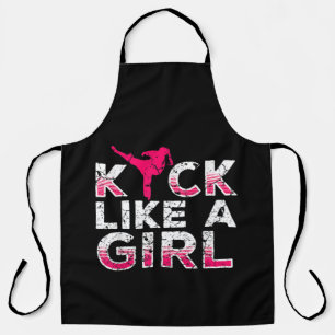 Tablier Je Tire Comme Une Fille Karate Kickboxing