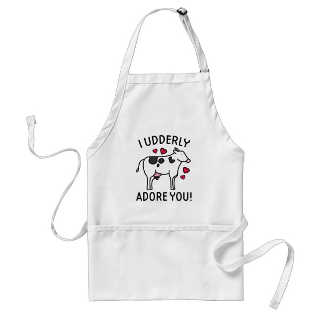Tablier Je Vous Adore (Devant)