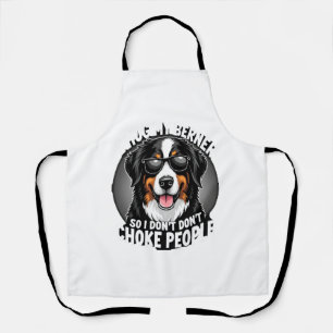 Tablier J'embrasse mon Berner pour que je n'étrangle pas l