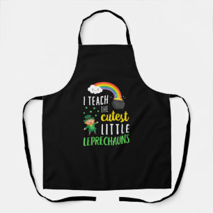 Tablier J'Enseigne Les Petits Leprechauns Les Plus Cuttes