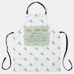 Tablier Jeremiah 29:11 Bible Verse Personnaliser