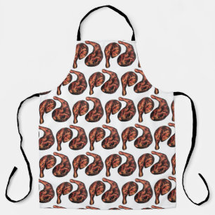 Tablier Jerk Poireau jamaïcain Caraïbes cuisine