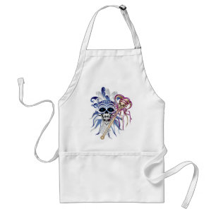 Tablier Jester Skull