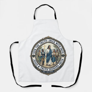 Tablier Jésus Apologétique Théologie Chemise Nerd Foi