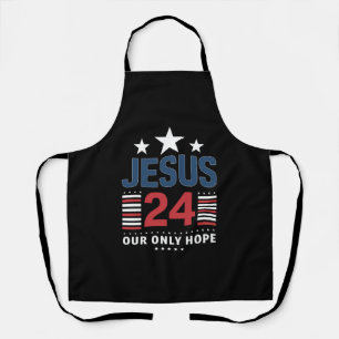 Tablier Jésus Christ 2024 Président Élection USA Politique