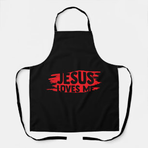 Tablier Jésus Hommes Femmes Enfants Amusants Christian Bib