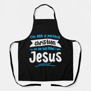 Tablier Jésus Hommes Femmes Enfants Amusants Christian Bib