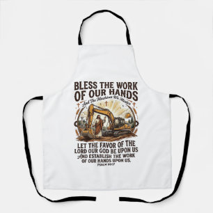 Tablier Jesus Mécanicien Diesel Équipement Lourd T-Shirt F