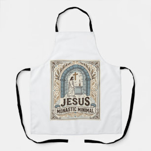 Tablier Jésus Monastique Minimal Jésus Monastique Minimal 