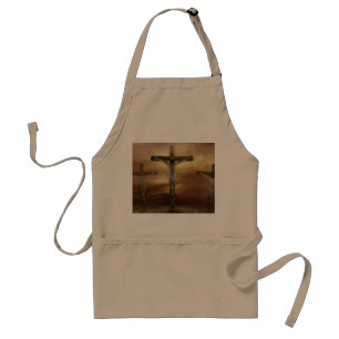 TABLIER JÉSUS SUR LA CROIX