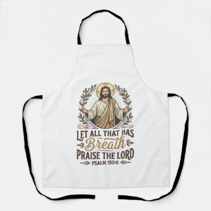 Tablier Jésus T-shirt graphique de culte acoustique Indie