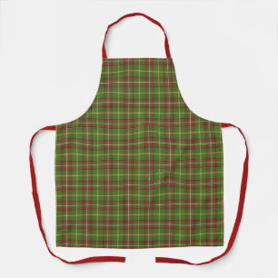 Tablier Jeu de Noël vert