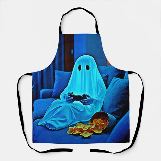 Tablier Jeu Ghost Soirée Cosy En Design (Recto)