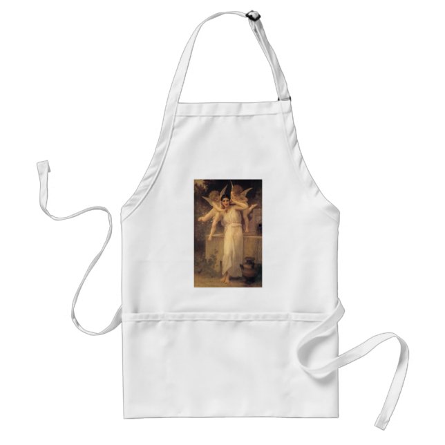 Tablier Jeunesse par Bouguereau, Portrait d'anges victorie (Devant)