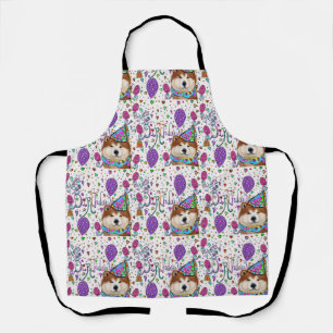 TABLIER JOLI ANNIVERSAIRE