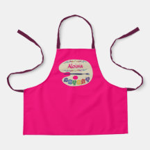 Joli Artistes Palette Enfants Peinture Smock Apron