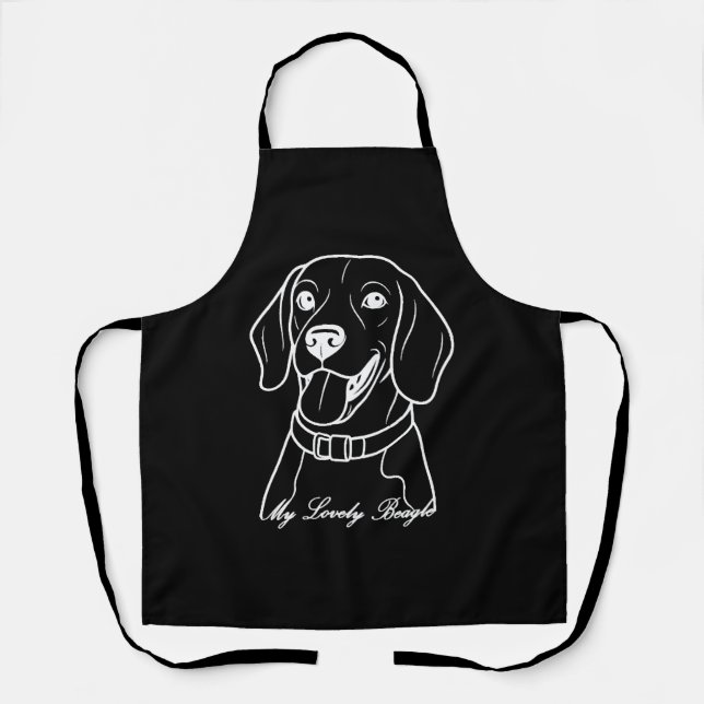 Tablier Joli Beagle (Recto)