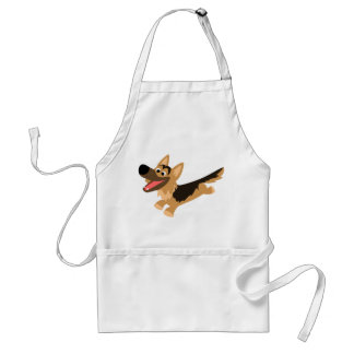Tablier Joli dessin animé allemand Cuisine berger