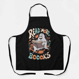 Tablier Joli fantôme lit plus de livres enseignant Hallowe