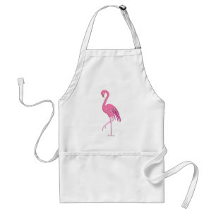 Tablier Joli flamant rose