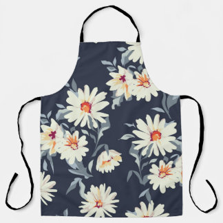 Tablier Joli Fleur de marguerite : Impression transparente