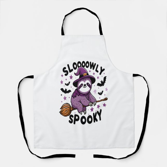 Tablier Joli Halloween Sloth Joie (2) (Recto)