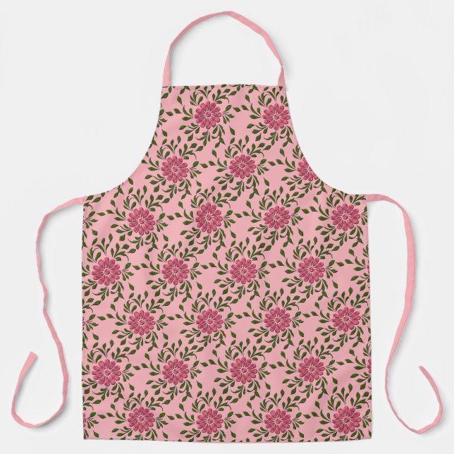 Tablier Joli jardin printanier (Recto)