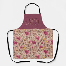 Joli motif de jardin floral rose