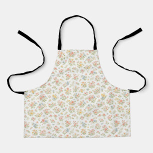 Tablier Joli motif floral discret sans couture