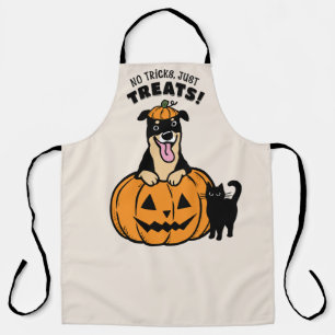 Tablier Joli Rottweiler Halloween Pas de Tours Juste des F
