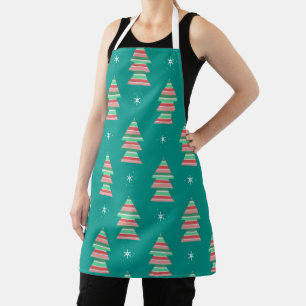 Tablier Joli sapin de Noël flocon de neige Noël