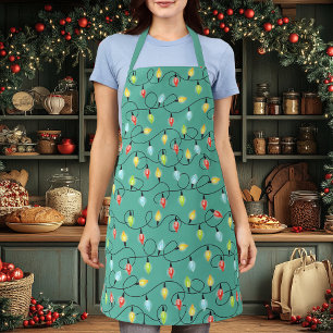 Tablier Joli Twinkings Christmas Lights Motif de vacances