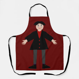Tablier Joli Vampire d'Halloween