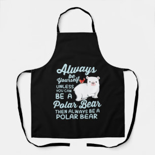 Tablier Jolie Ice Porte Un Ours Polaire Lover